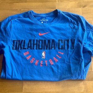 Mens Oklahoma City basketball Nike tshirt
